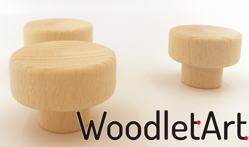 Gałki do szaf drewnaine